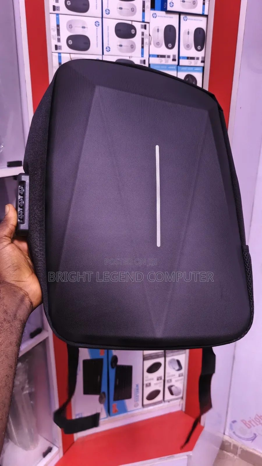 Anti-Theft Hard Shell Laptop Backpack With Usb Port.