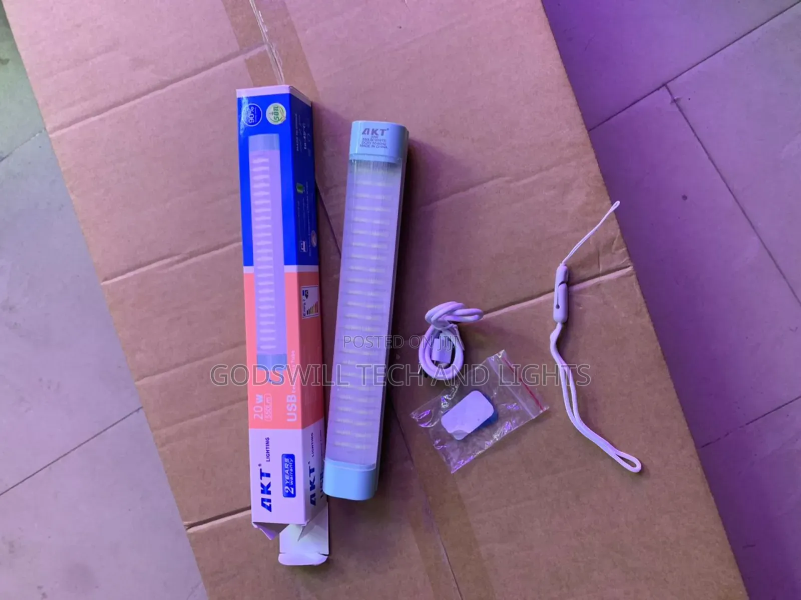 Emergency Rechargeable Tube Light Akt