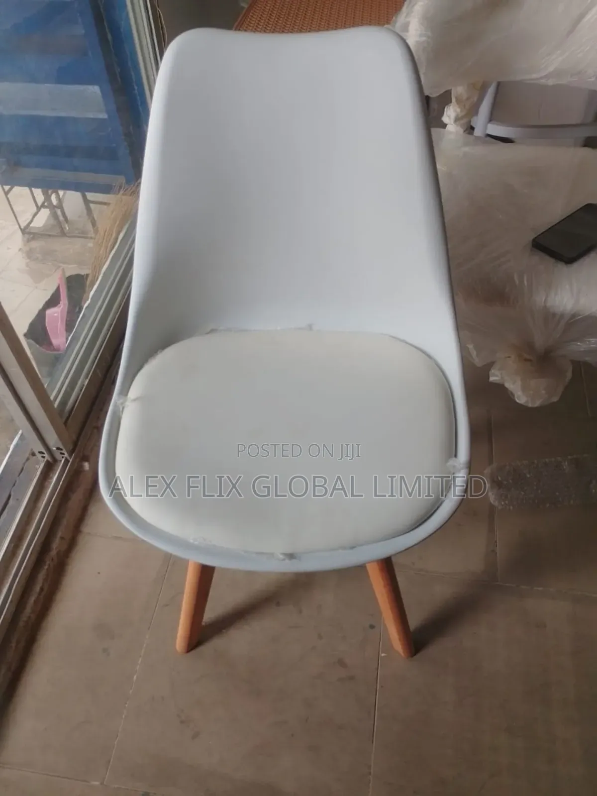 Crossing Leg Chair