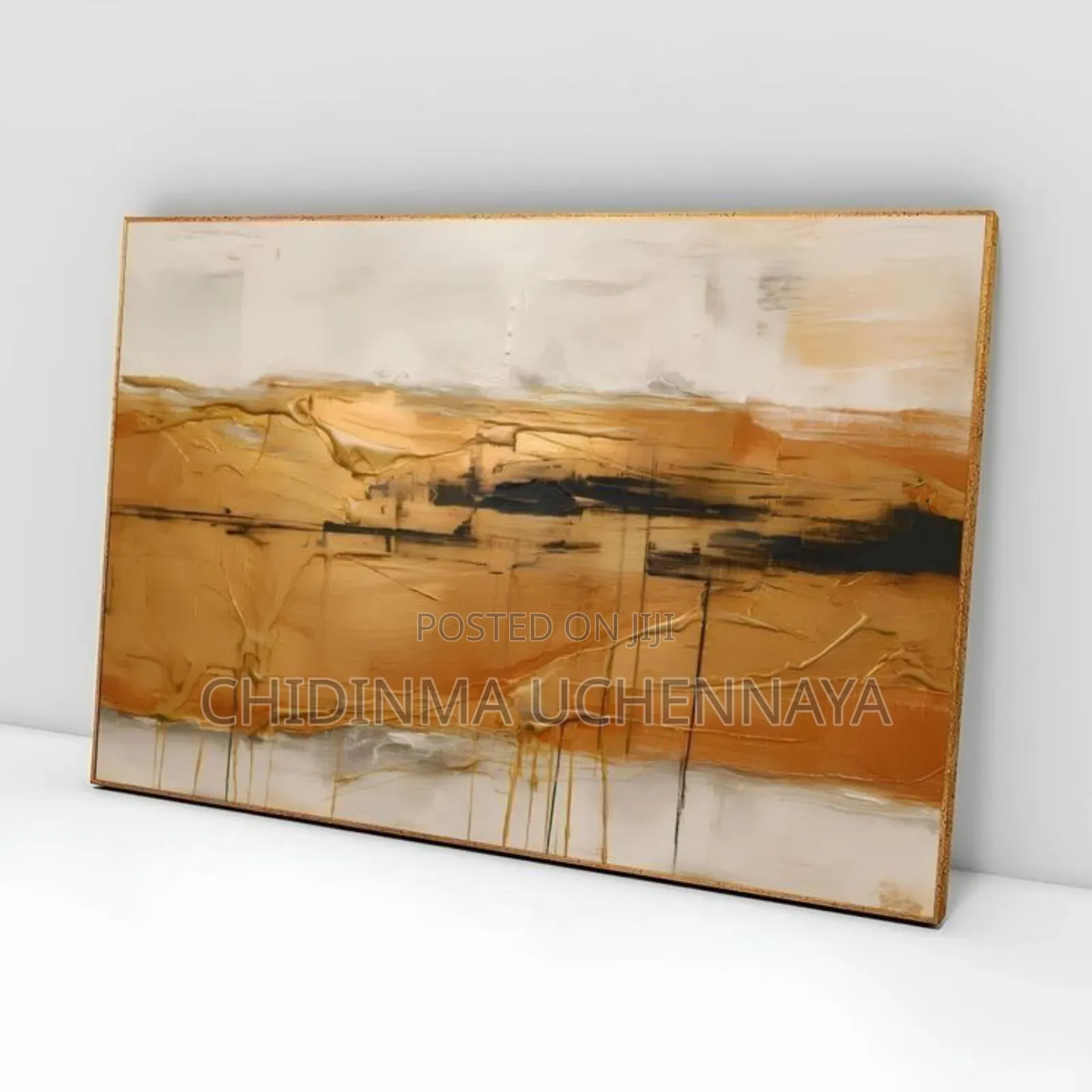 Luxury Print Gold Texture Wall Art