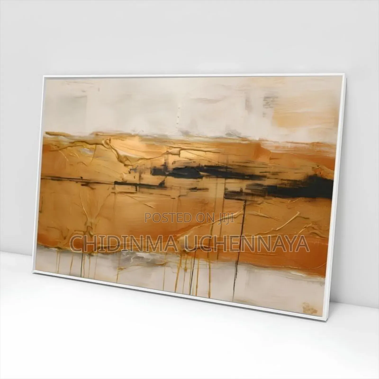 Luxury Print Gold Texture Wall Art