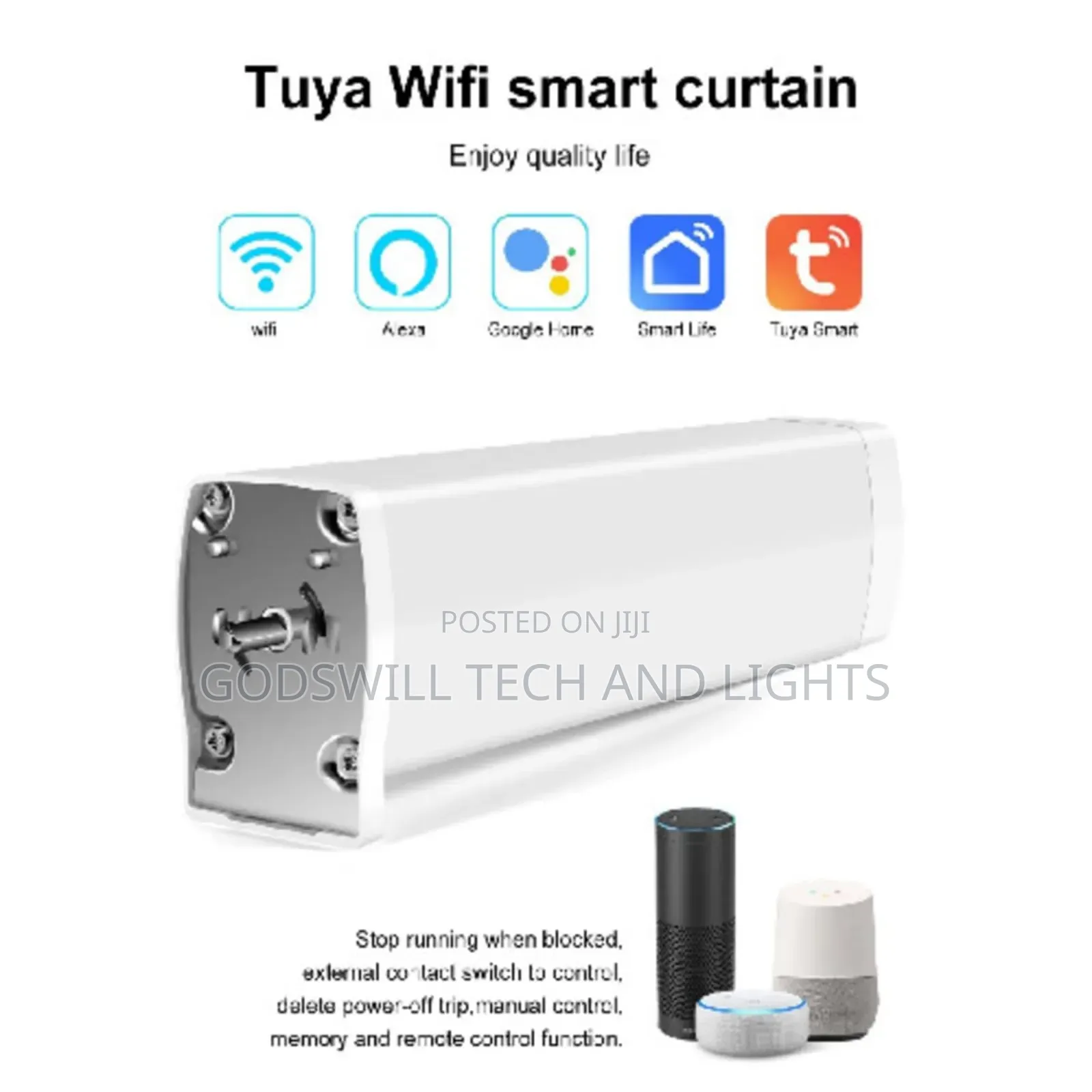 Smart Wifi Curtain Kit 6.2 Inches