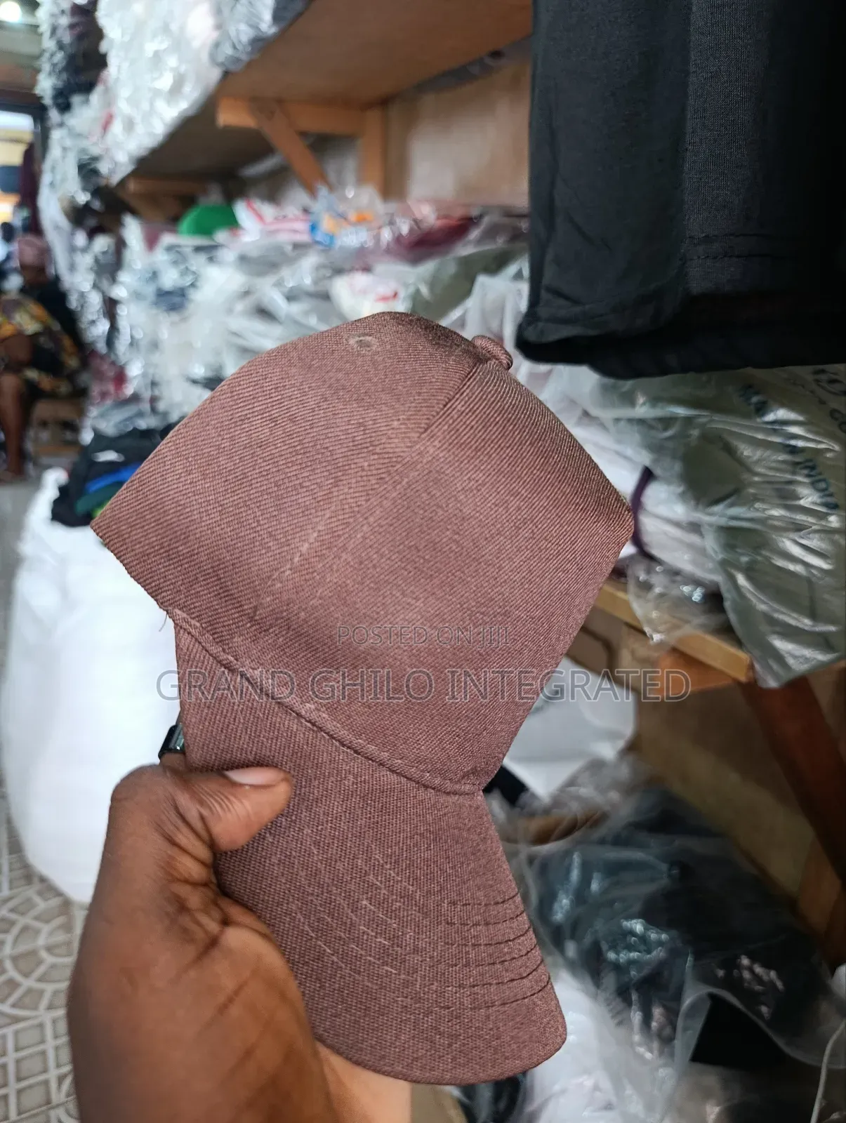 Blank 5 Panel Face Cap