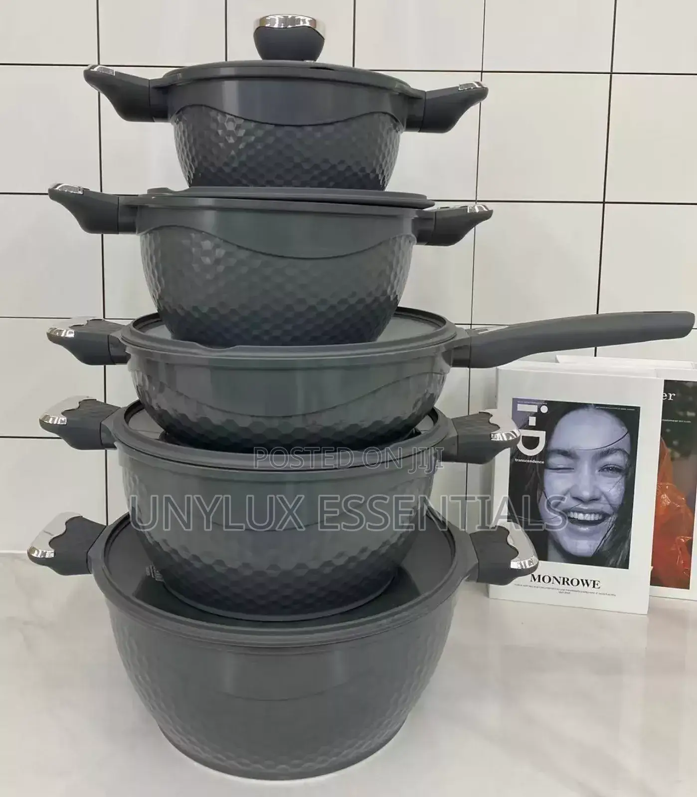 10pcs Uakeen Pot Set
