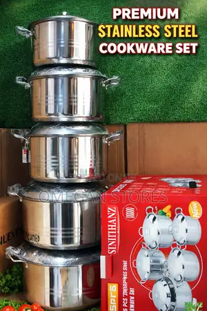 10pcs Stainless Steel Pot