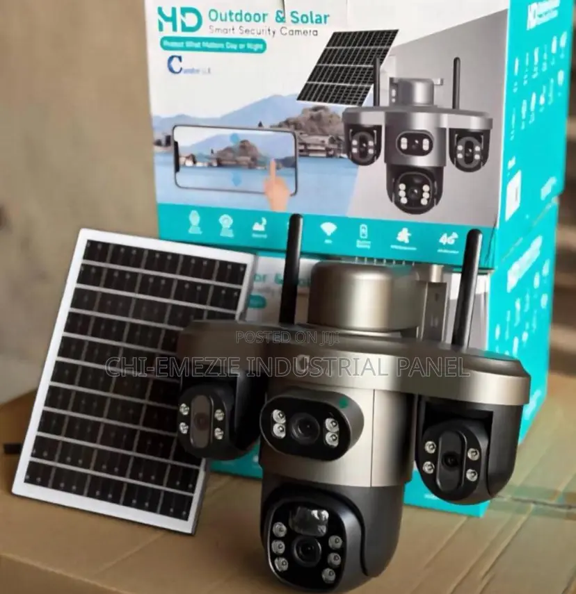 Original Solarpowered Security Camera Reliable Durable For Your Homes