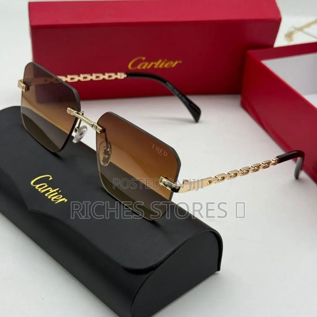 Cartier Shades With Zip Case