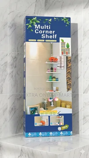 Multi - Corner Shelf - 4 Layers Corner Rack