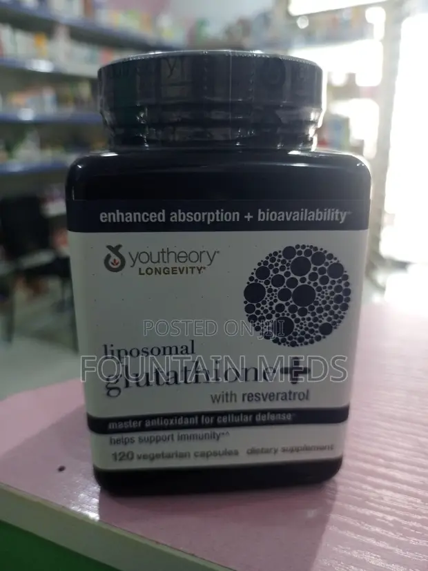 youtheory liposomal glutathione le Glutathione+ with Resveratrol Capsules, 120 ct glutathione whole foods Youtheory Liposomal