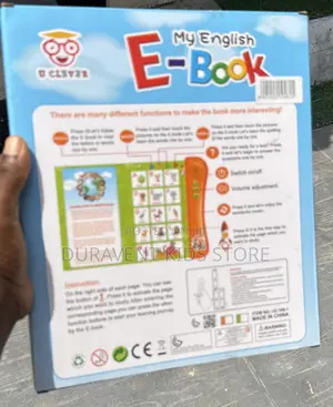 My English Ebook Toy for Toddlers