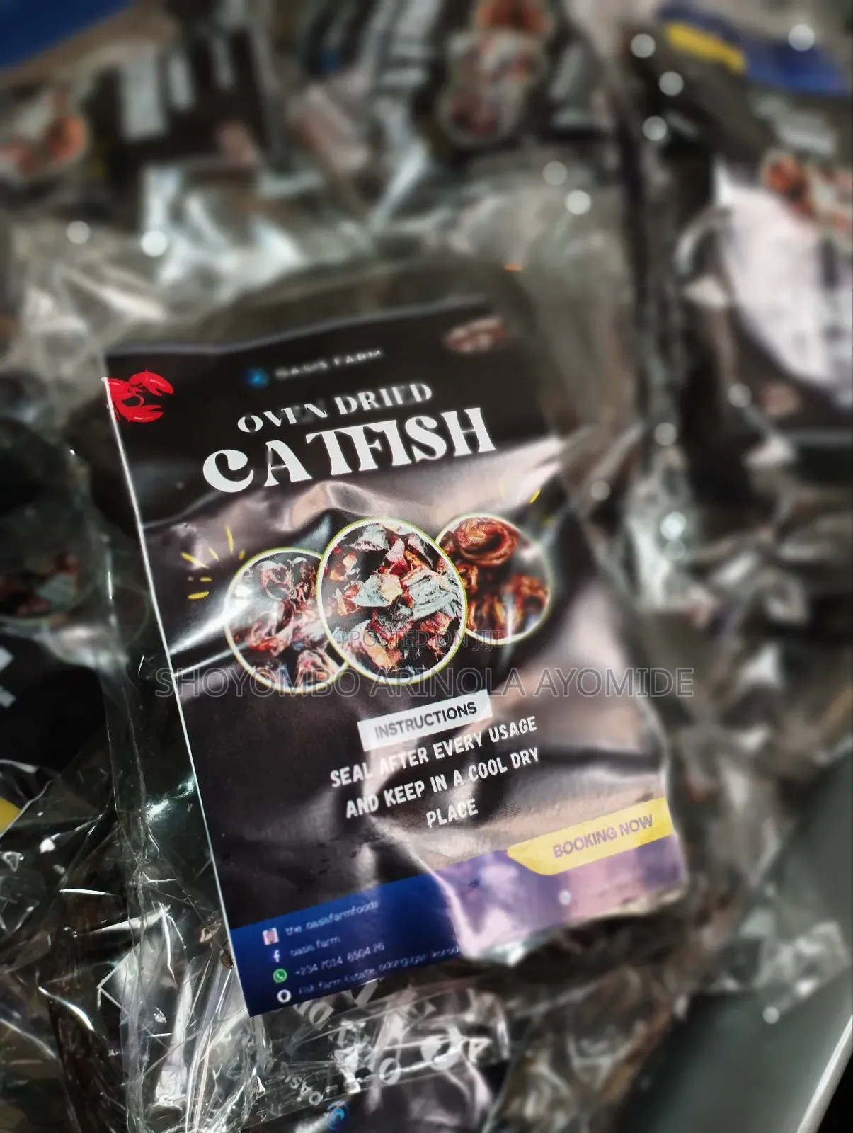 Ovendried Catfish