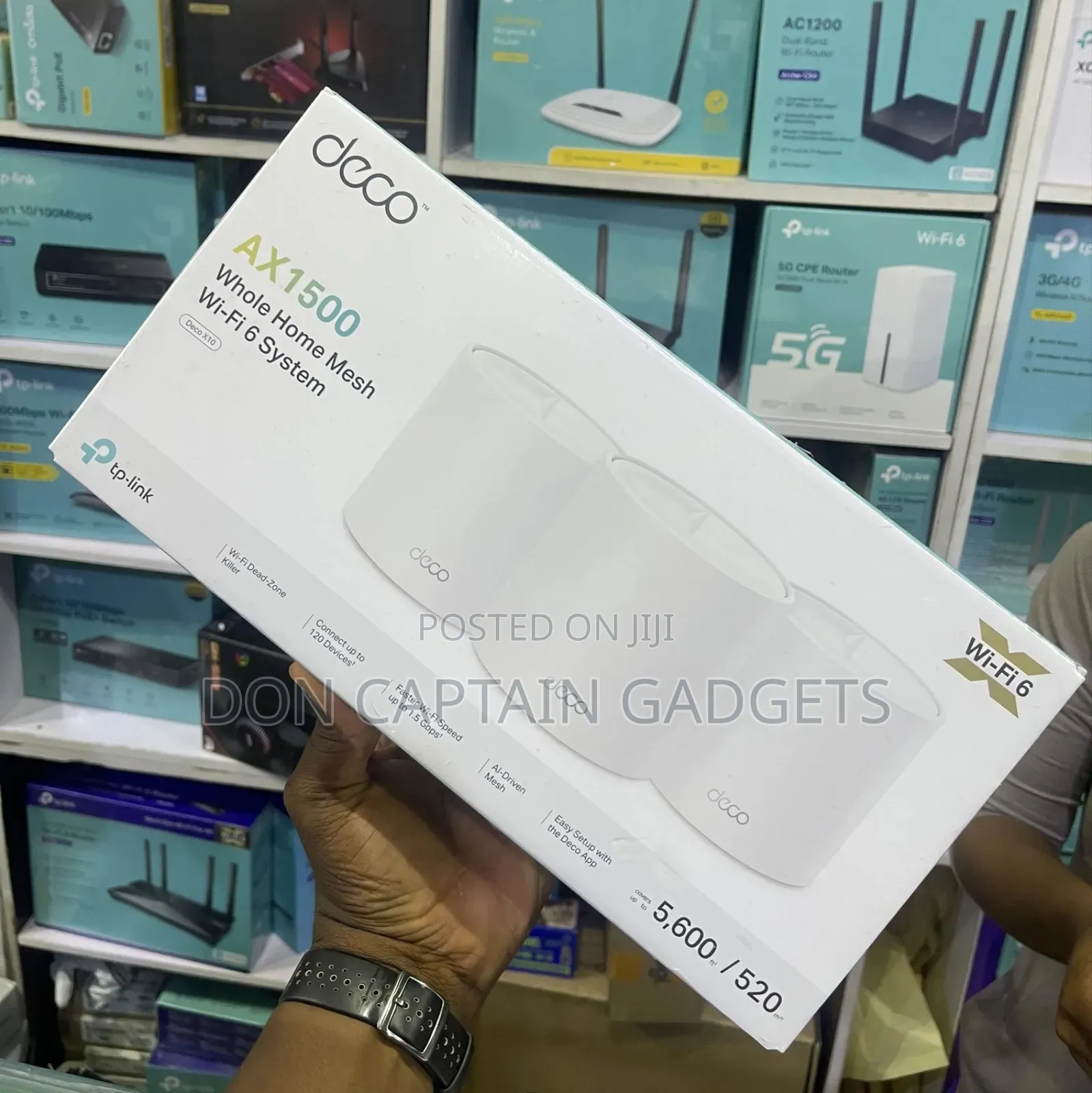 Tp-Link Deco X10 Whole Home Mesh Wi-Fi 6 System Ax1500