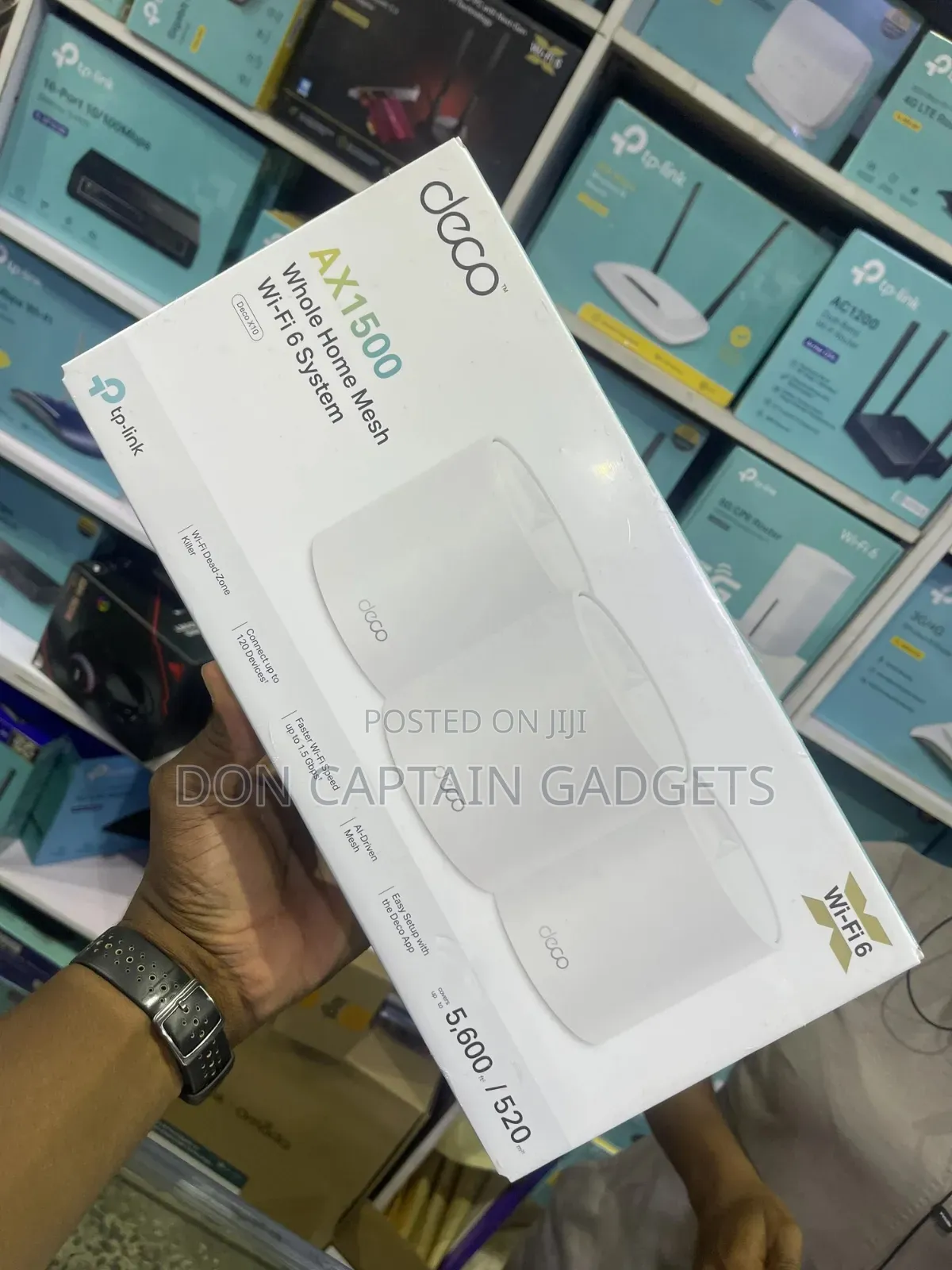 Tp-Link Deco X10 Whole Home Mesh Wi-Fi 6 System Ax1500