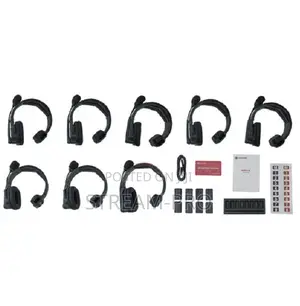 Hollyland Solidcom Se 8s 8-Person Full-Duplex Headset Intercom System