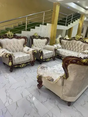 7seater Imported High Quality Royal Fabric Sofa Chair