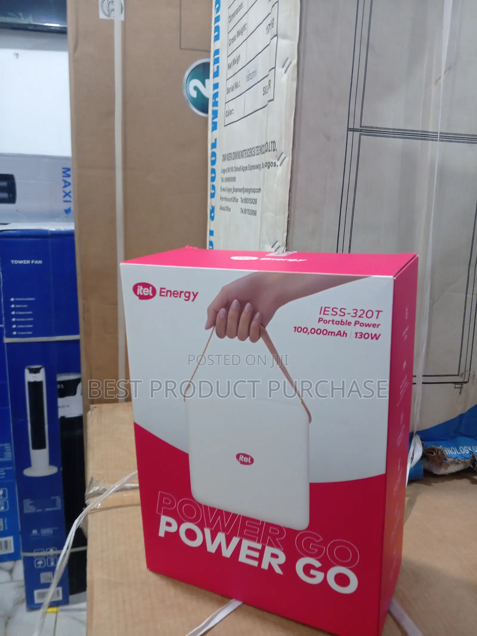 Itel Iess-320t – 130w Fast Multi-Device Charging