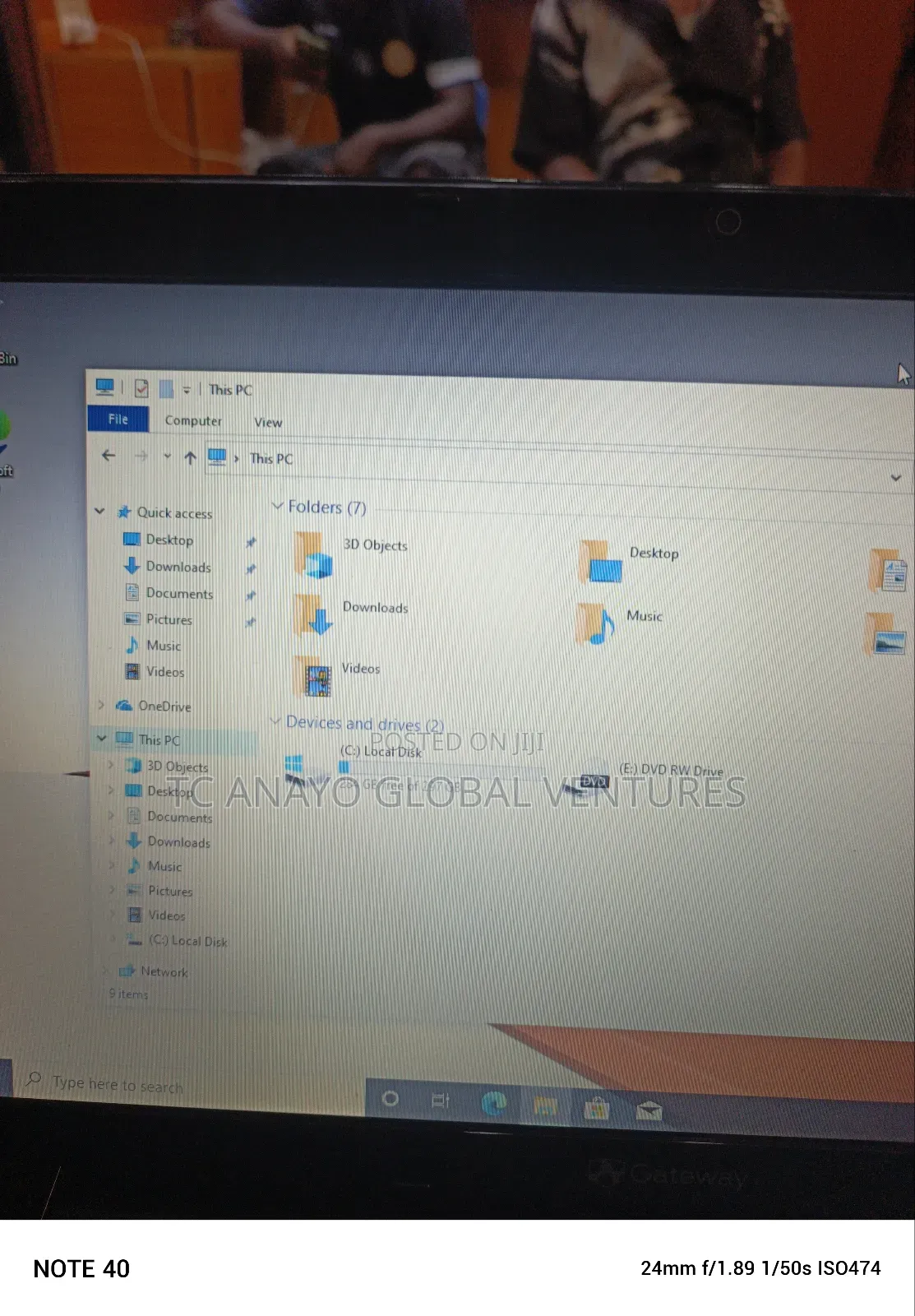 Laptop Gateway NE56R 4GB Intel Pentium HDD 320GB