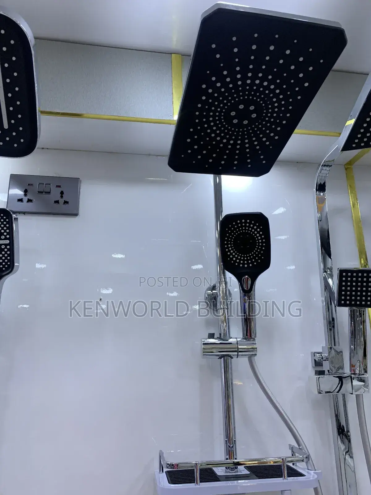 Luxury Chrome Shower Mixer