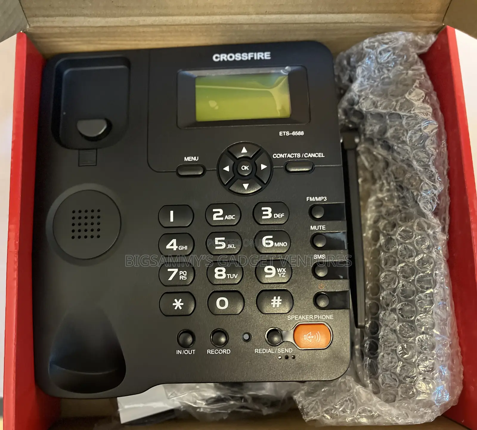 Crossfire Double Sim GSM-Fixed Wireless Phone