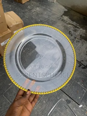 Acrylic Charger Plate- 50pcs
