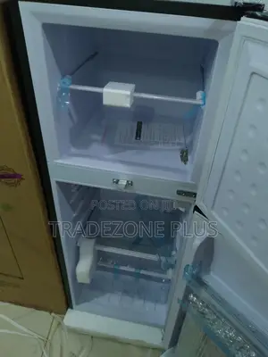 Glasmstar 175l Refrigerator GFR-175dt-W Double Door Kitchen Fridge