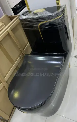 England Standard Black and Gold Luxury Set of Wc