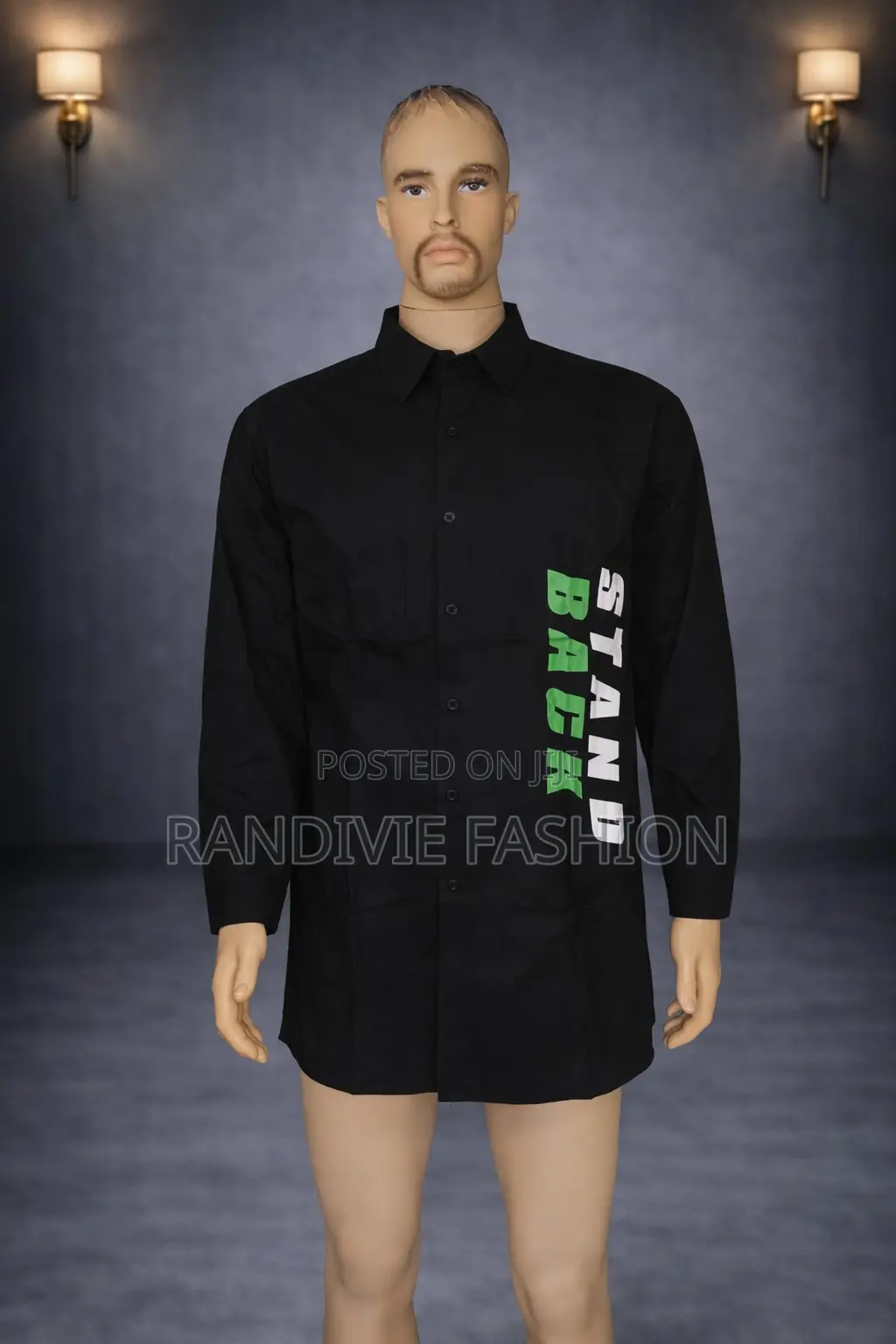 Back Shirt [Black]