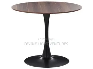 80cm Wooden Top Table
