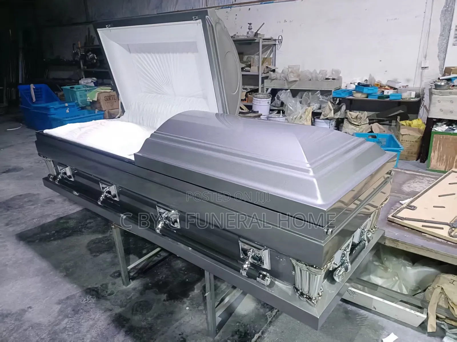 C by C Metal Casket,