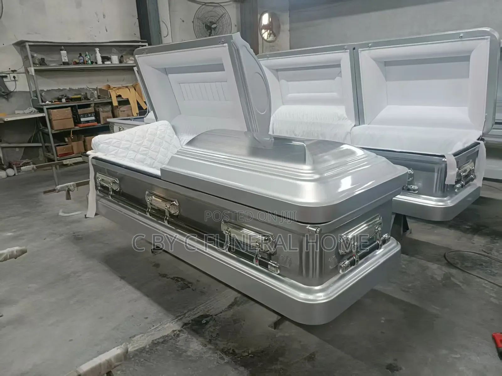 C by C Metal Casket,