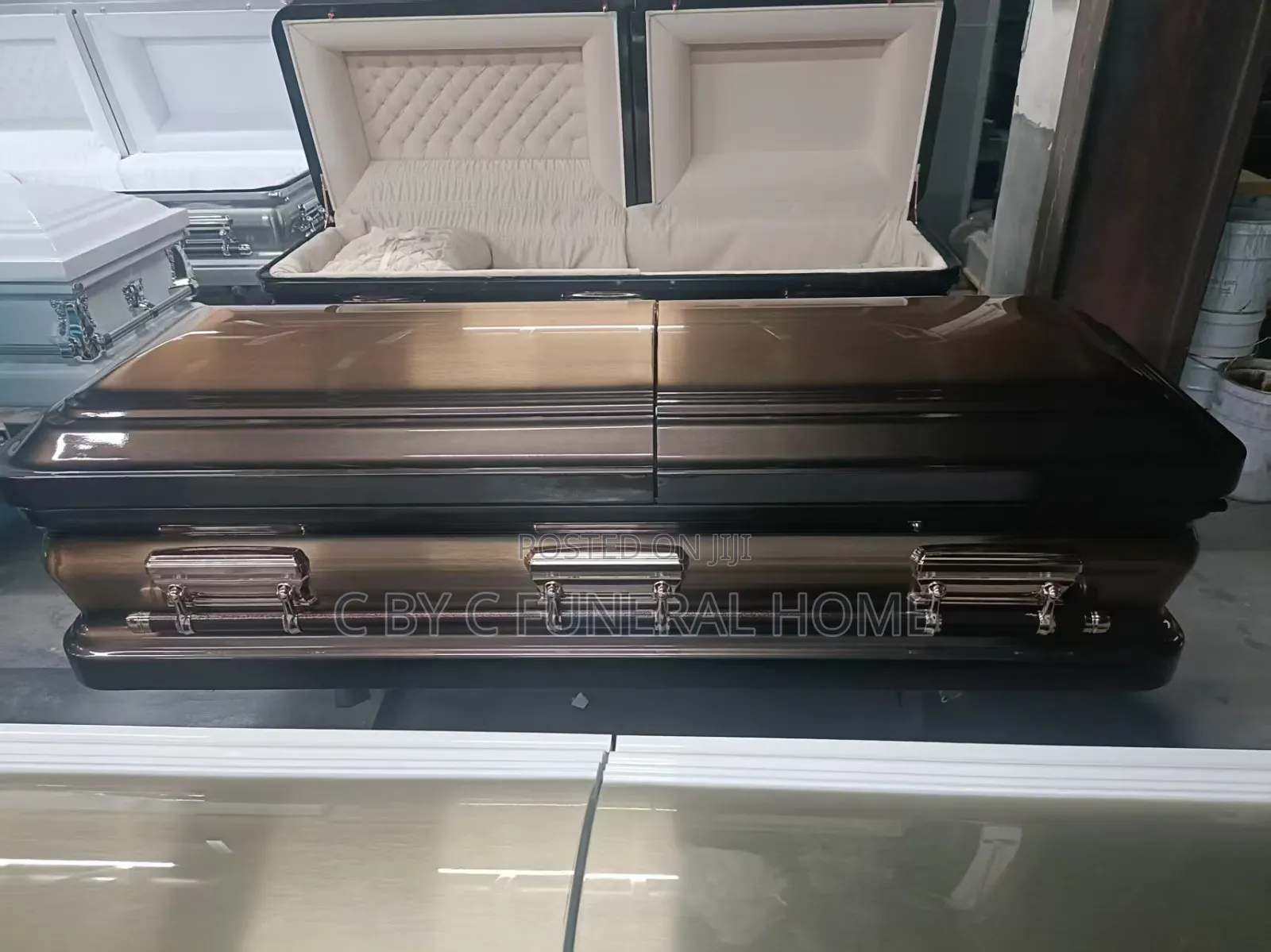 C by C Metal Casket,