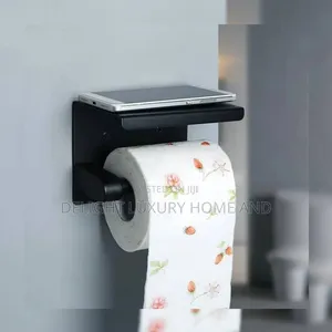Phone Top Tissue Holder Black Color