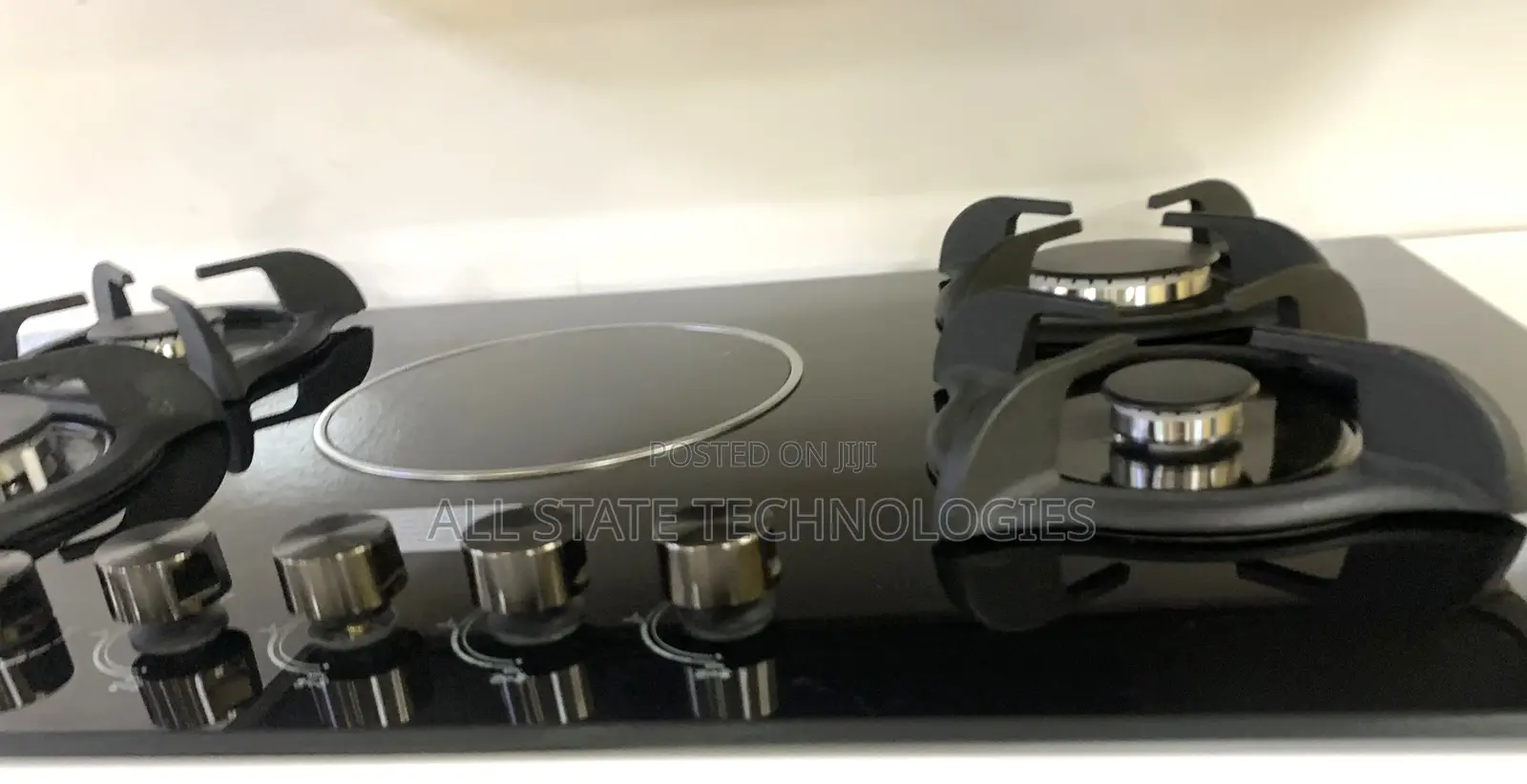 Durable Polystar Gas Hob 4+1 Burner 90cm