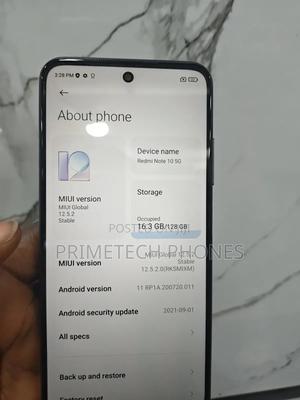 Xiaomi Redmi Note 10 5G 128 GB Black