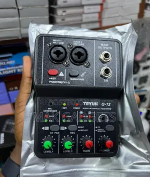 Teyun Q-12 Computer Record Sound Card 16bit 48khz Audio Interface Usb