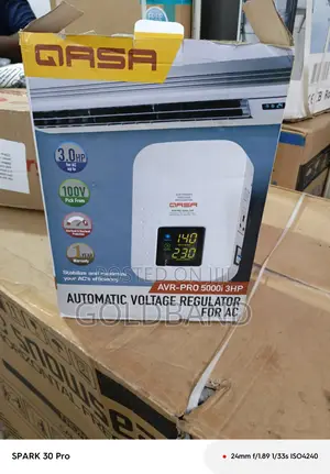 Qasa 5000w 3hp Automatic Voltage Regulator for Ac
