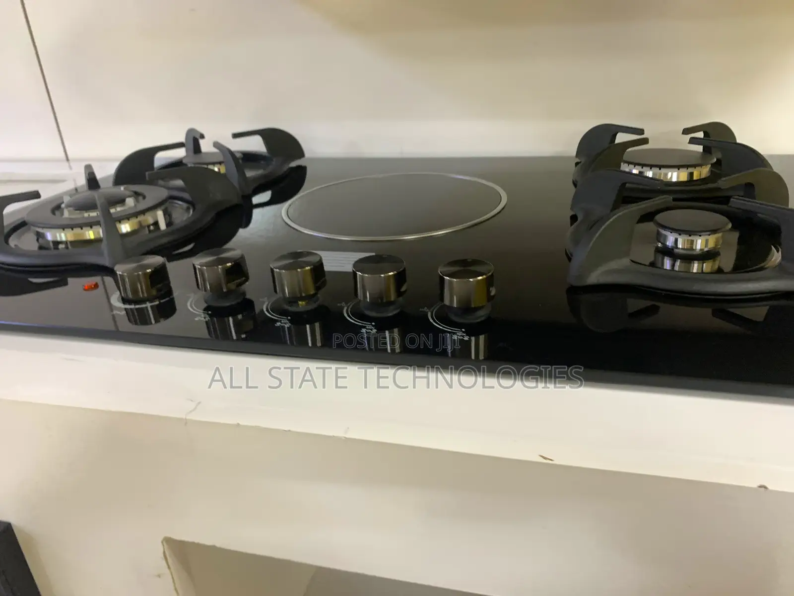 90cm Polystar Gas Cooking Hob – 5 Burner Combo