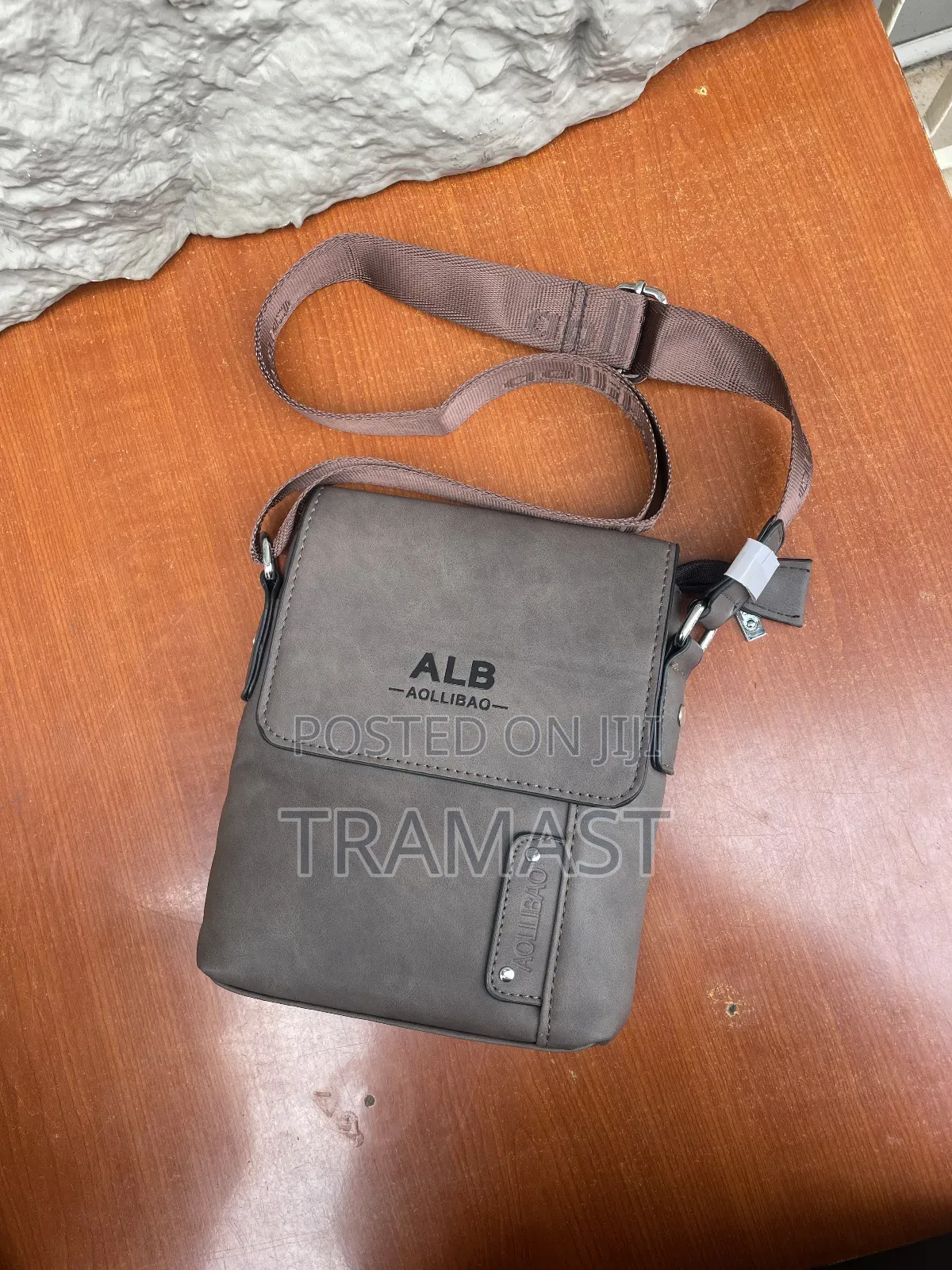 New Stylish Aollibao Cross Bag - Brown
