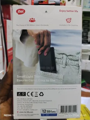 Itel 10000mah Powerbank