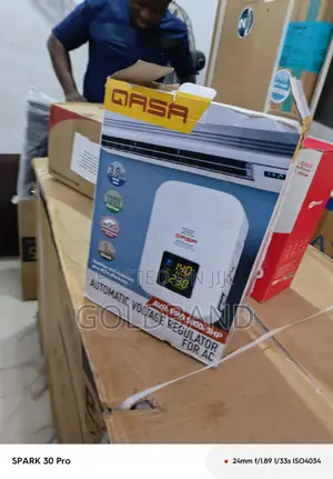 Qasa 5000w 3hp Ac Voltage Stabilizer – Automatic