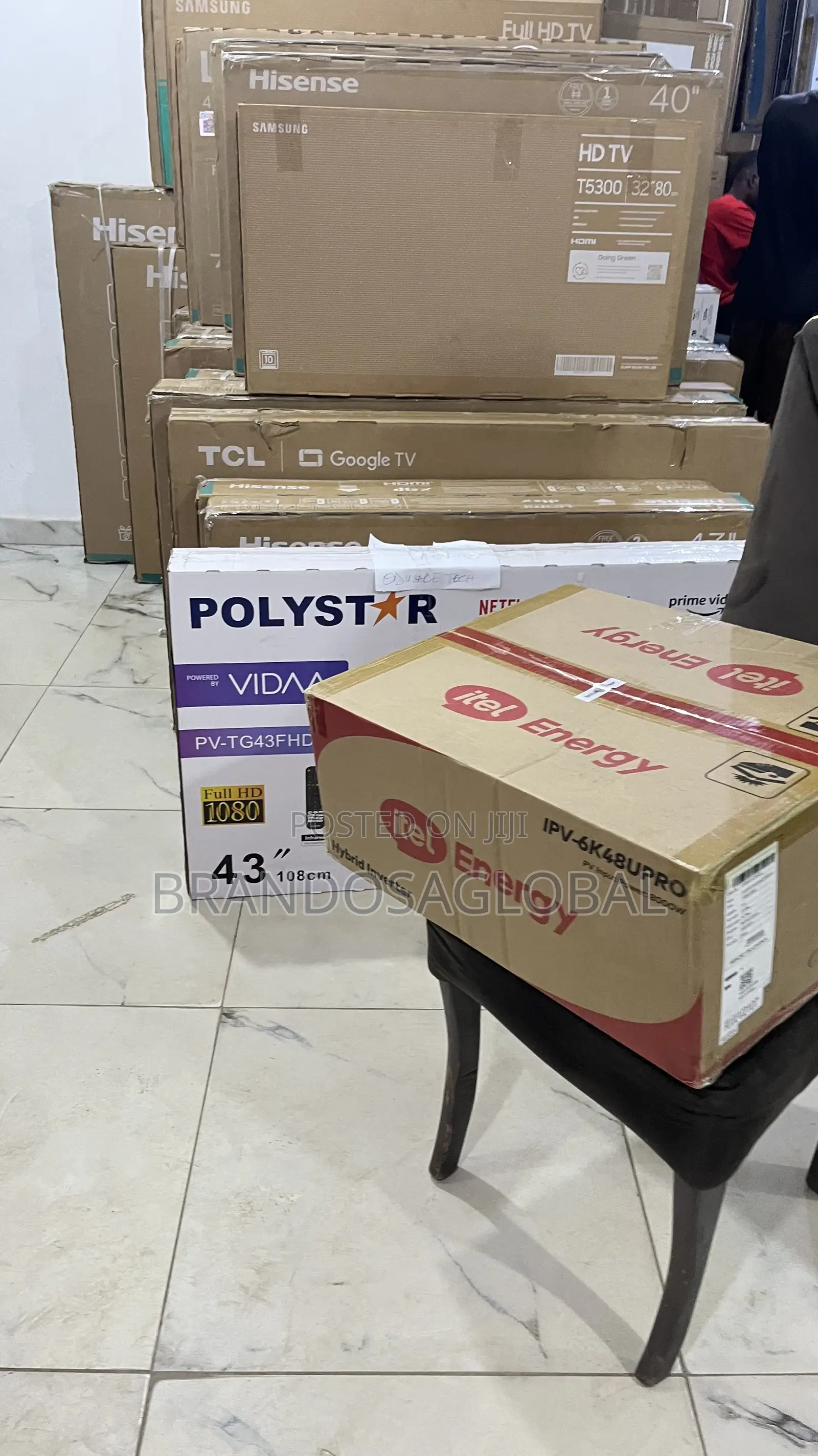 Itel Energy Hybrid Inverter(Ipv6k48upro)Premium Hybridsolar Controller