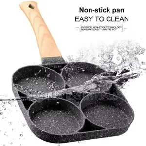 4 Holes Non-Stick Fry Pan