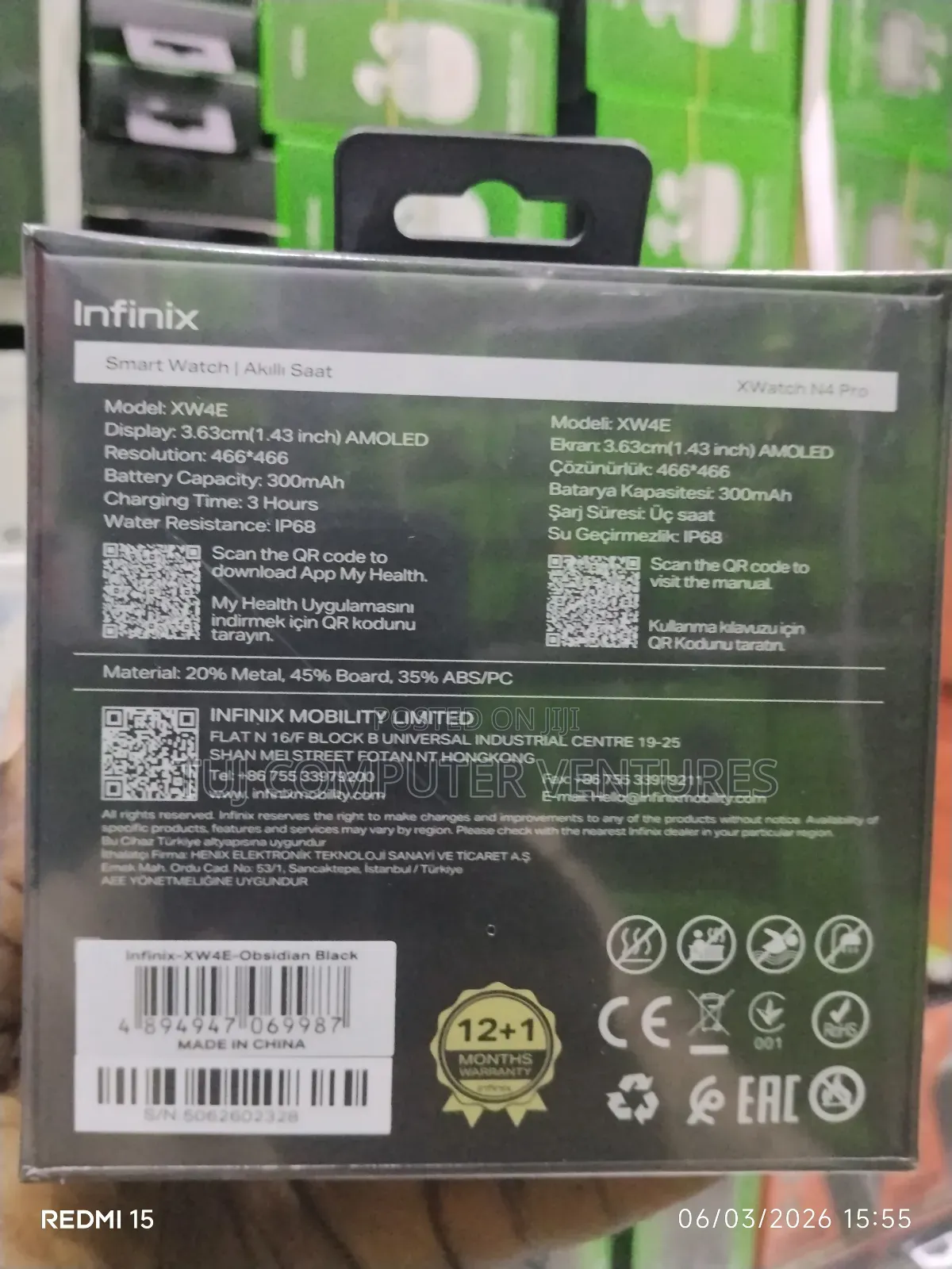 Infinix Xwatch N4 Pro