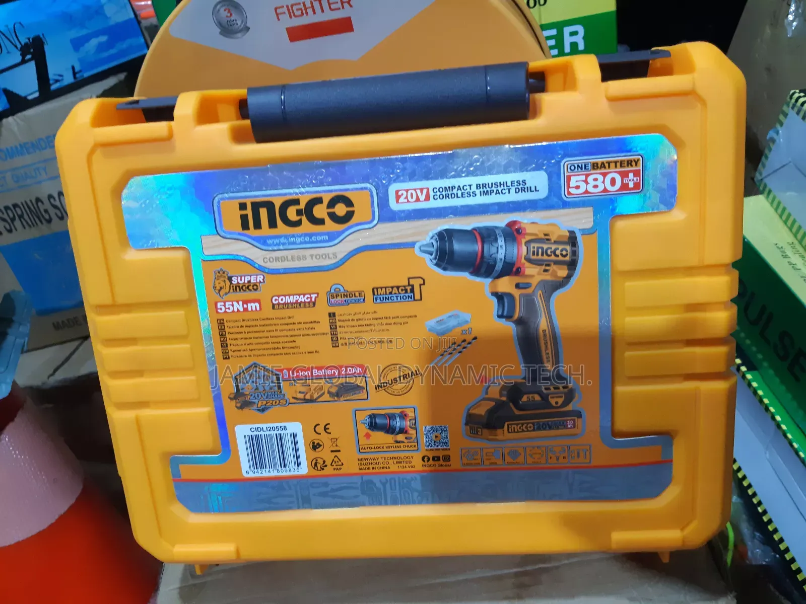 Ingco 20v Impact Drilling Machine