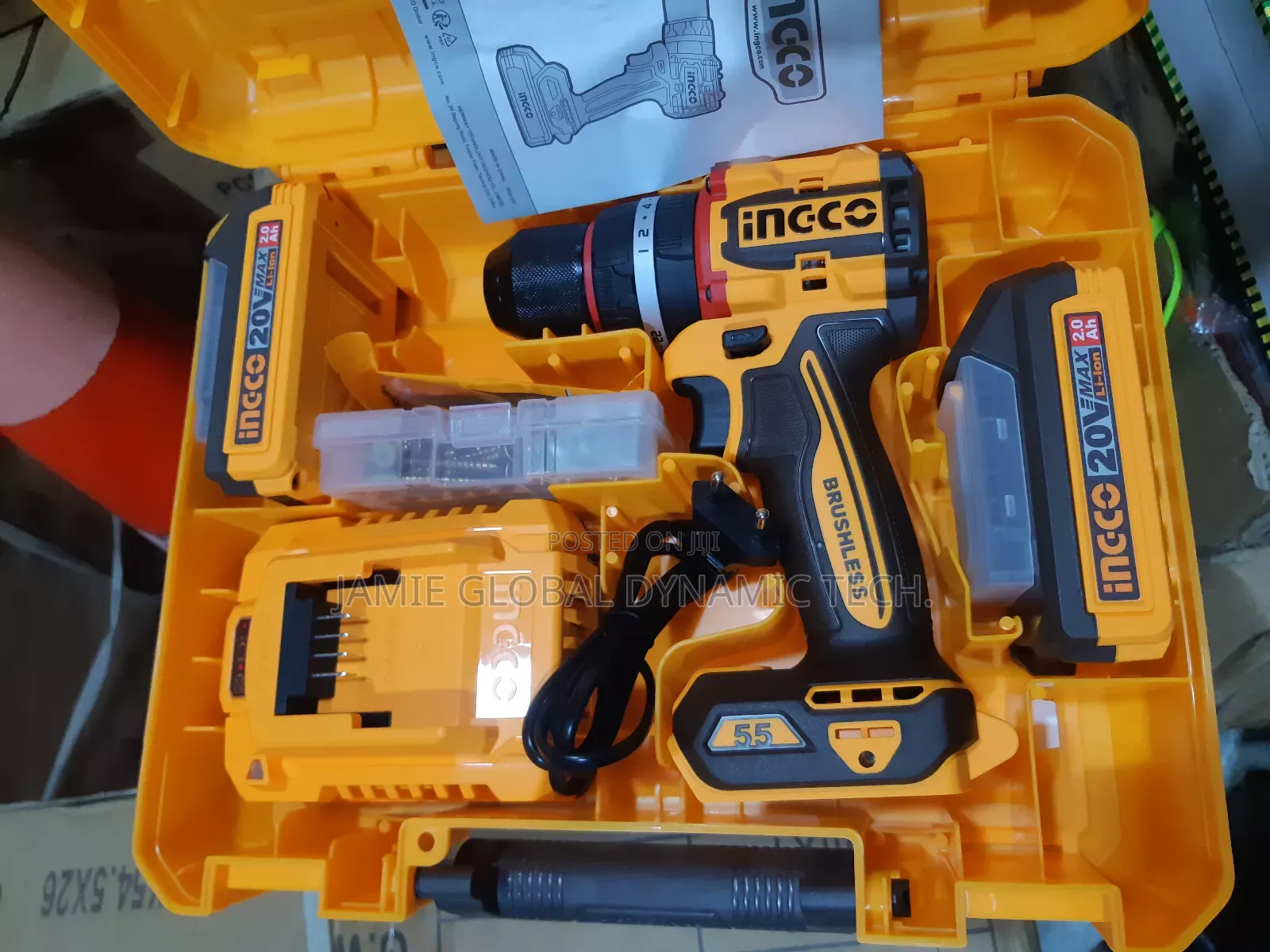 Ingco 20v Impact Drilling Machine