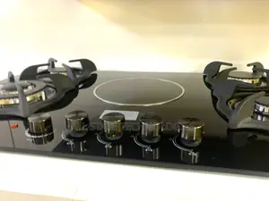 Polystar Heavy Duty Gas Hob 4 Gas + Electric