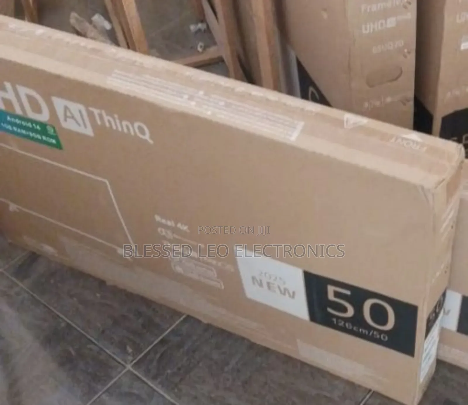 50" Smart Tv – Frameless Feature-Packed! Built-in Bluetooth Netflix