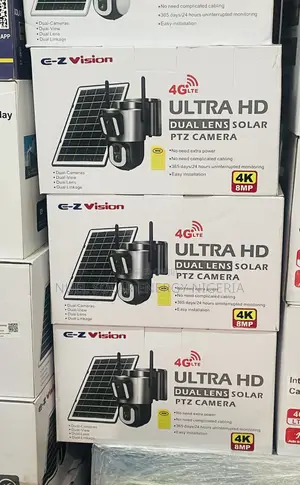 Ultra Hd Dual Lens Solar PTZ Camera (4g Lte)