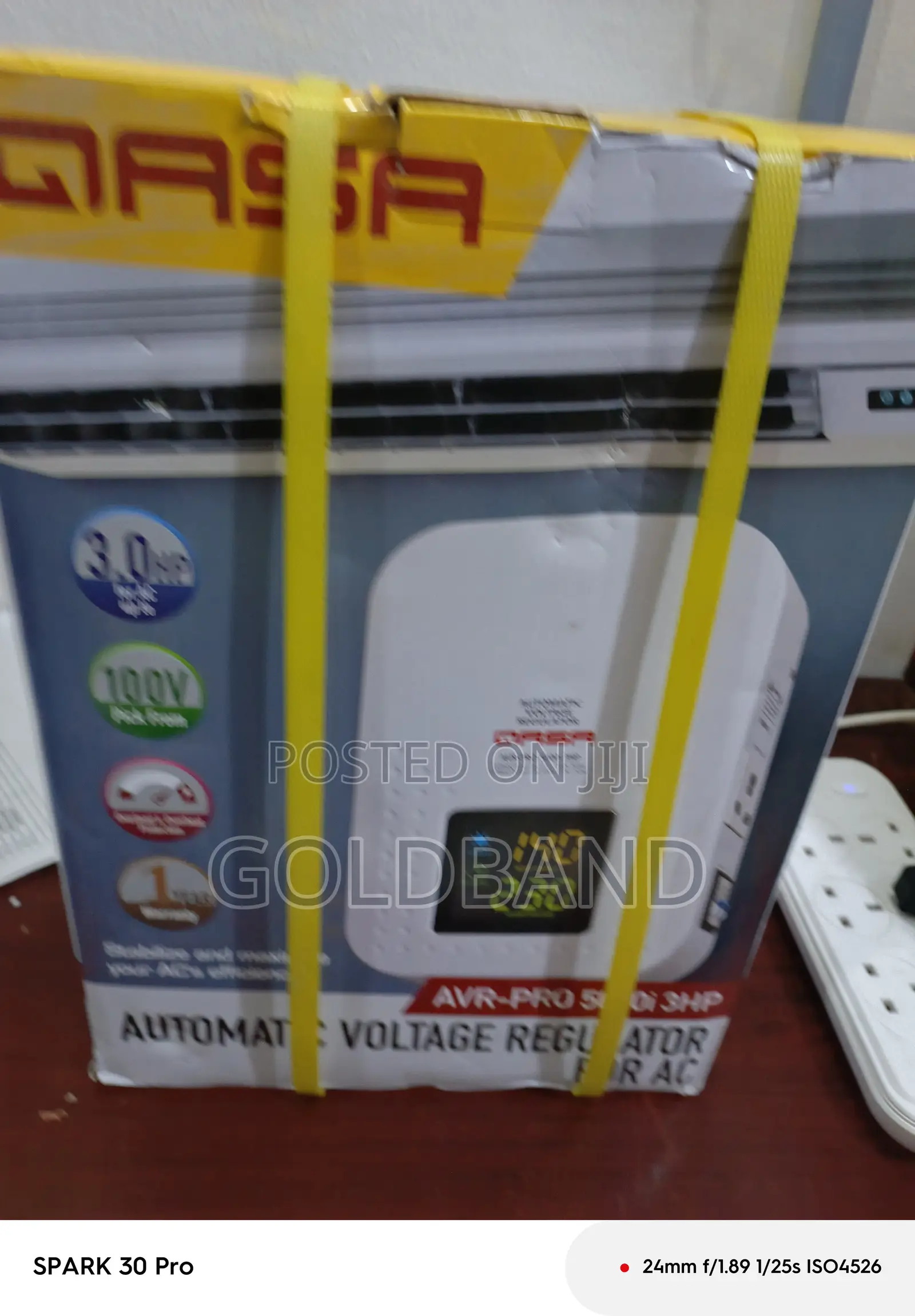 Qasa 5000w 3hp Ac Voltage Protection Device