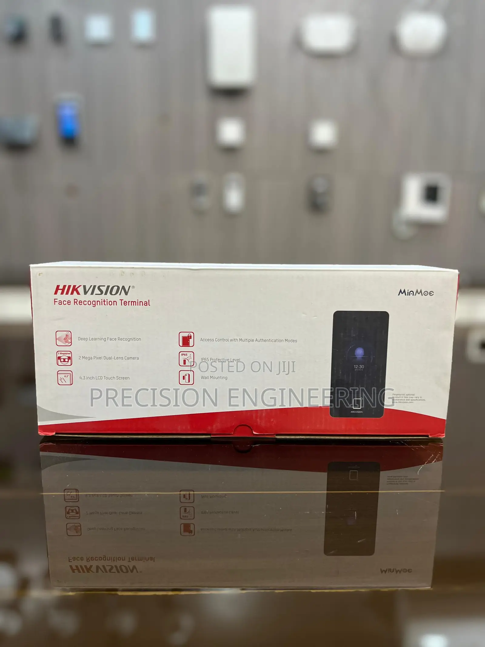 Hikvision Ds-k1t342mfx-e1 Face Recognition Terminal 4.3-inch Lcd Touch